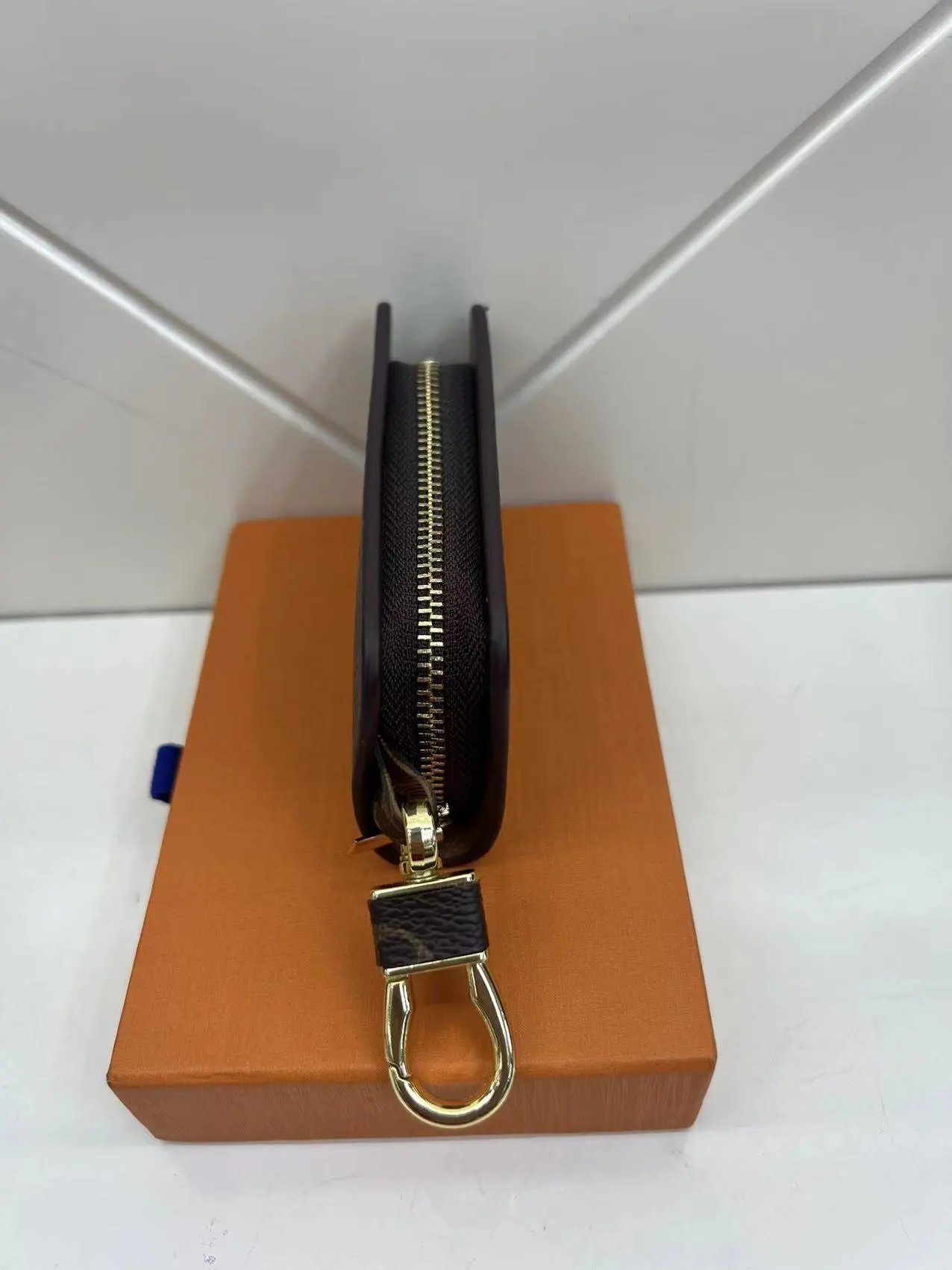 Louis Vuitton Monogram Brown Floral Key Holder