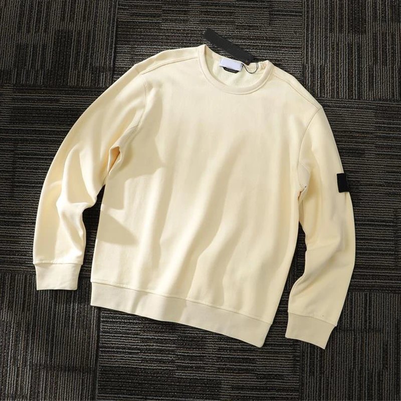 Stone Island Black Crewneck Sweatshirt