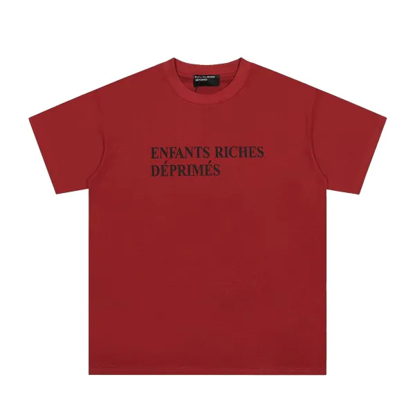 Enfants Riches Déprimés Logo Print Light Blue T-Shirt - 5