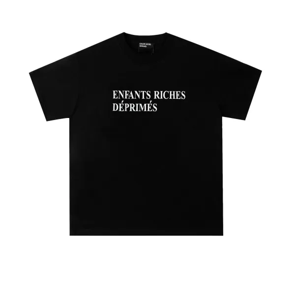 Enfants Riches Déprimés Logo Print Light Blue T-Shirt - 3