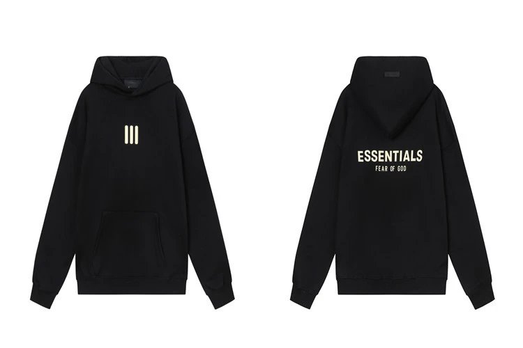 Adidas Fear Of God Gray Oversized Hoodie