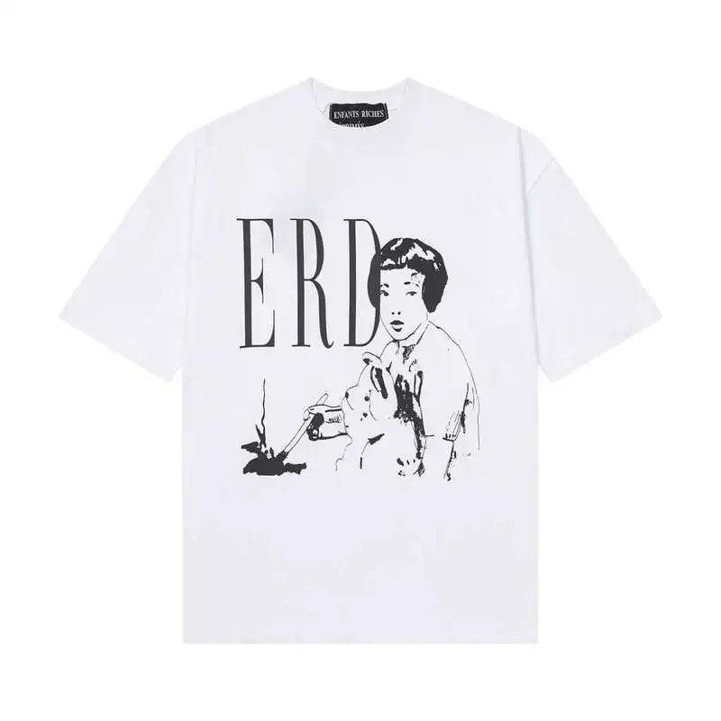 Portrait Letter Washed T-Shirt photo 2