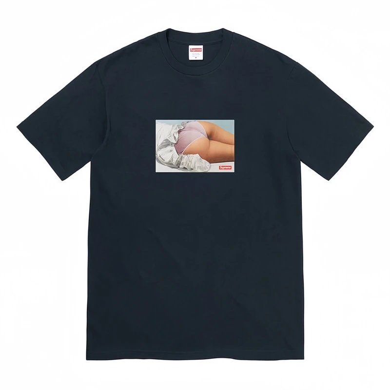 Supreme Photo Print White Graphic T-Shirt