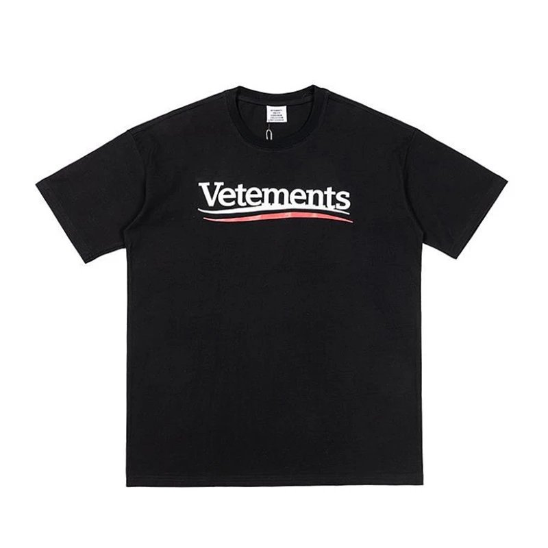 Vetements No Social Media Off White Graphic T-Shirt