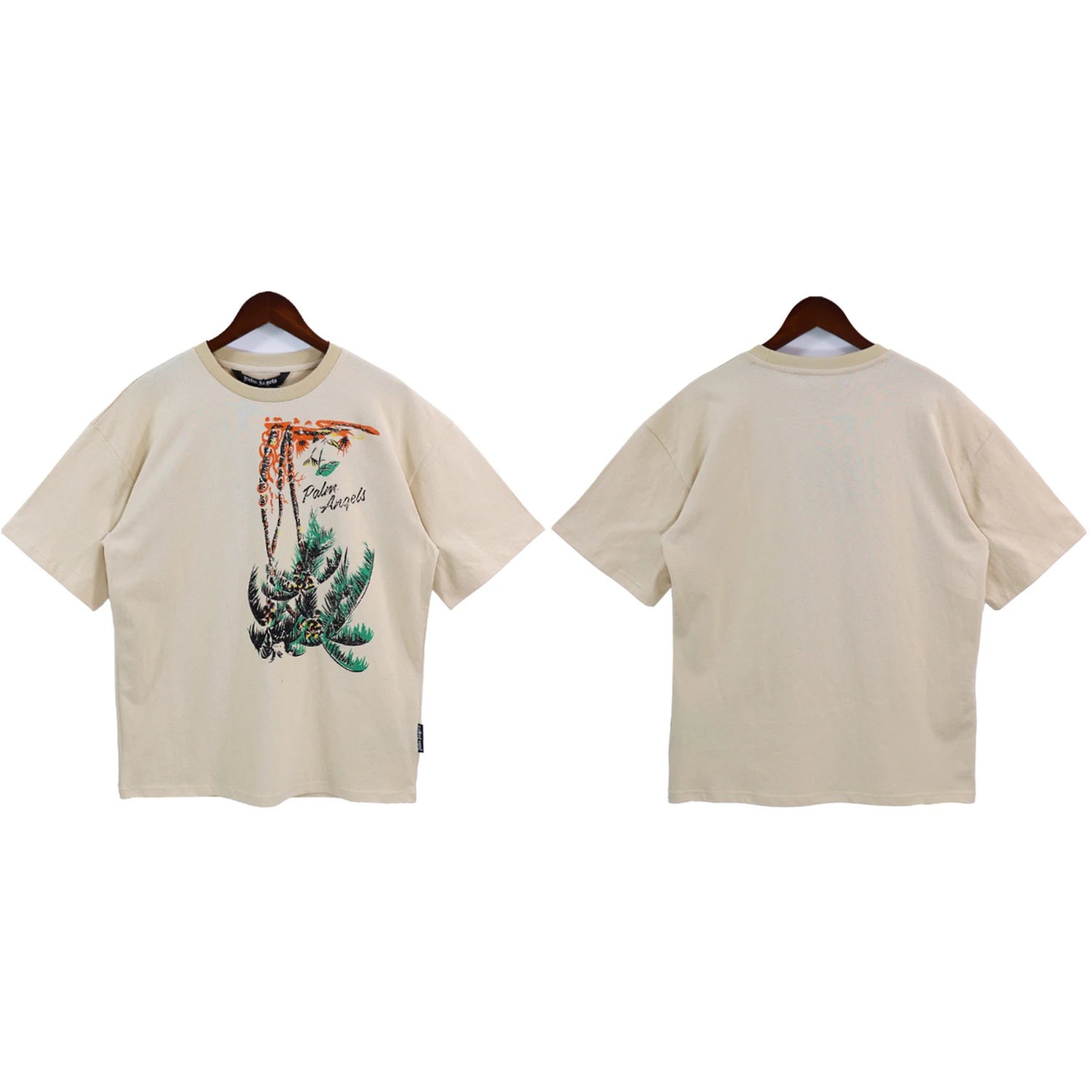 Palm Angels Couple Loose T-Shirts