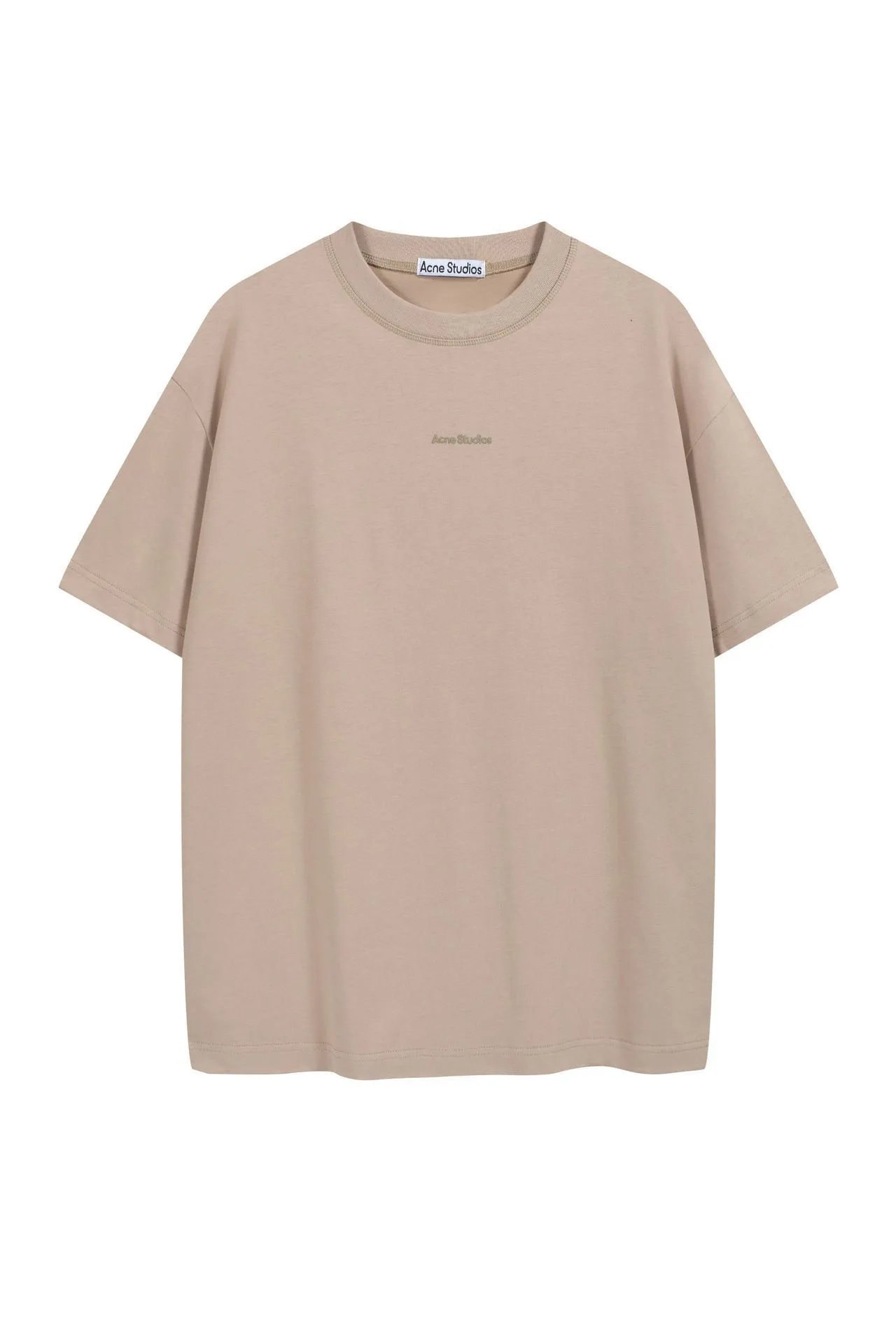 Acne Studios Logo White Oversized T-Shirt
