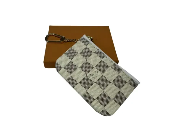 Louis Vuitton Monogram Eclipse Key Pouch Black - 3
