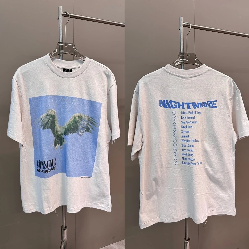 Freedom Saint MX6 White Graphic Print T-Shirt