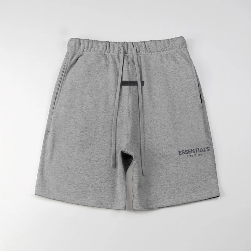 Fear Of God Essentials Black Relaxed Fit Shorts