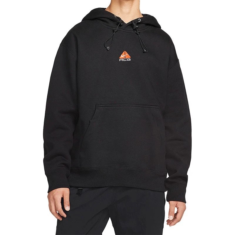 Nike ACG Black Hooded Pullover Sweatshirt