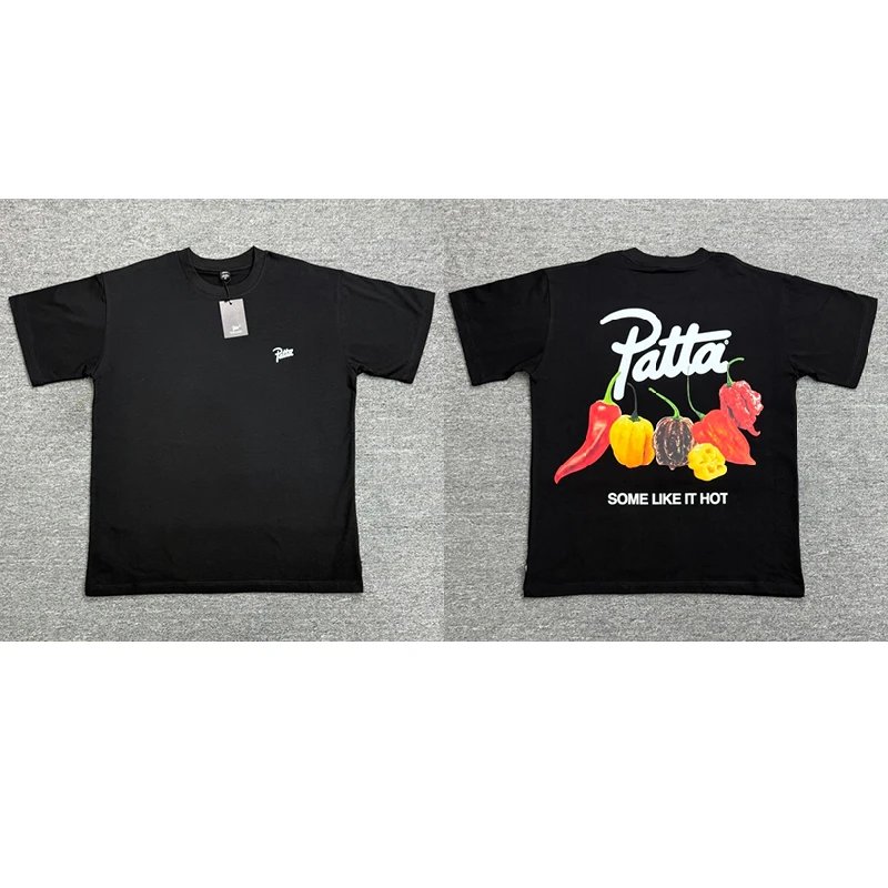 Patta American Letter Print Short Sleeve T-Shirt photo 3
