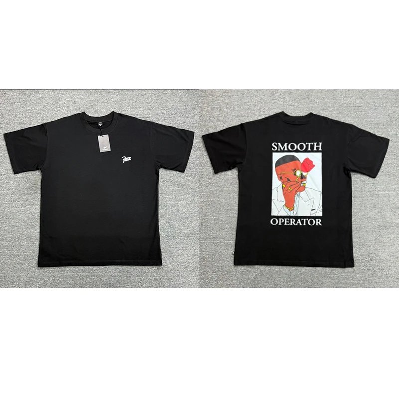 Patta American Letter Print Short Sleeve T-Shirt photo 5