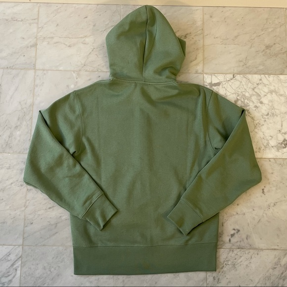 Acne Studios Green Zip-Up Hoodie