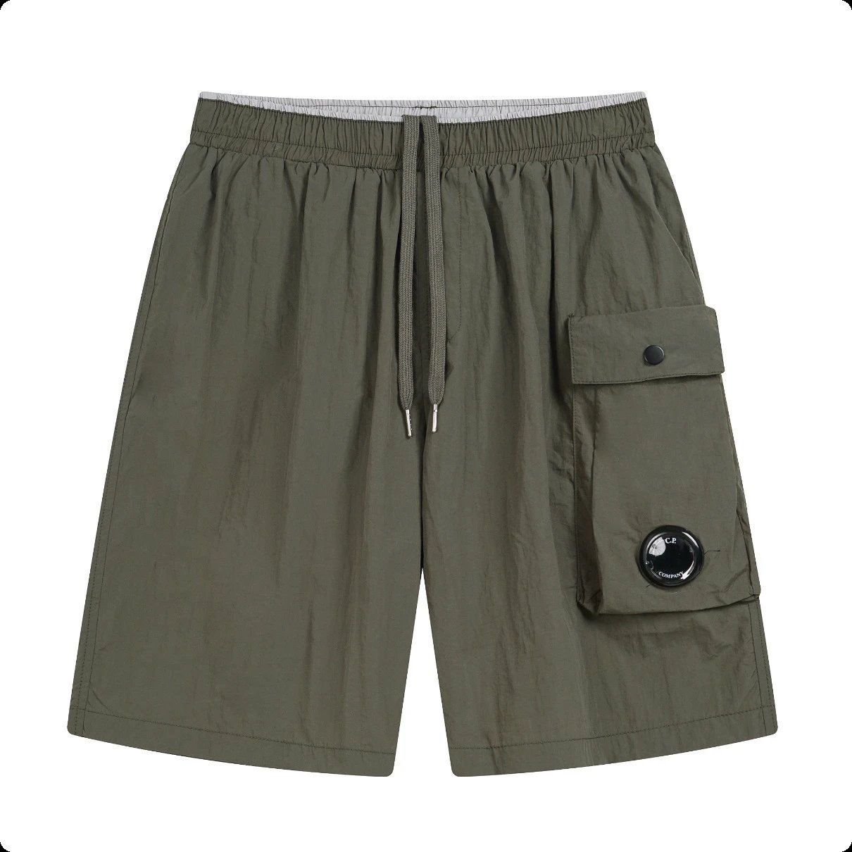 C.P. Company Cargo Shorts Grey Utility Style