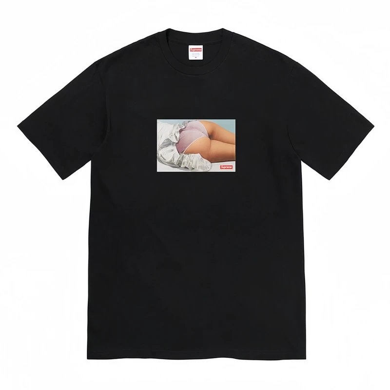 Supreme Photo Print White Graphic T-Shirt