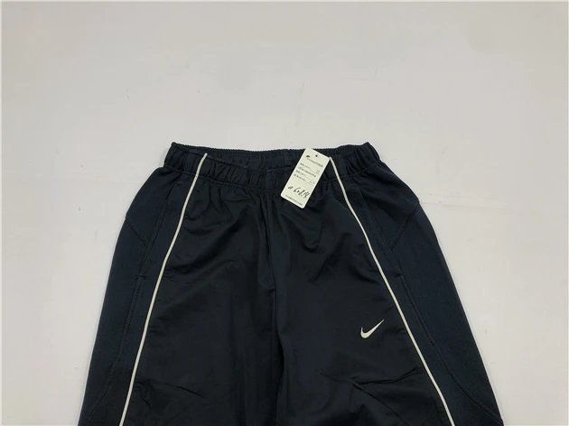 Nike Track Pants Black White Stripe Sportswear