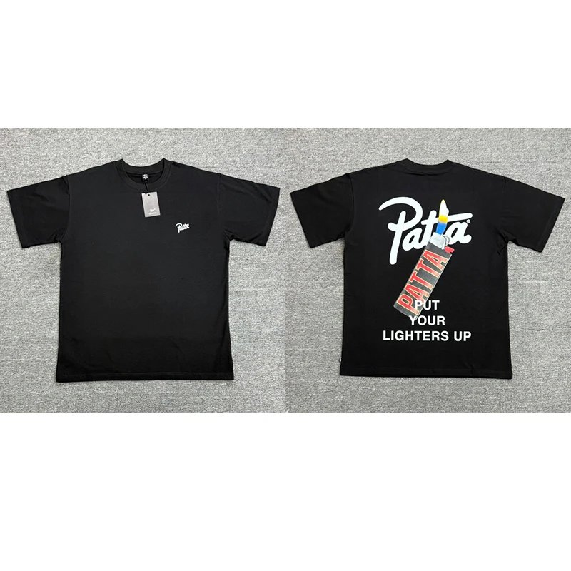 Patta American Letter Print Short Sleeve T-Shirt photo 7
