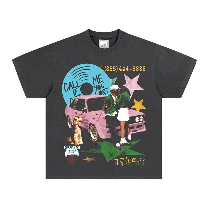 GOLF Wang Tyler The Creator White Graphic T-Shirt
