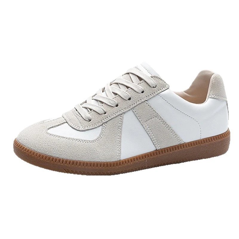 Maison Margiela Replica Sneakers Brown Suede Leather - 3