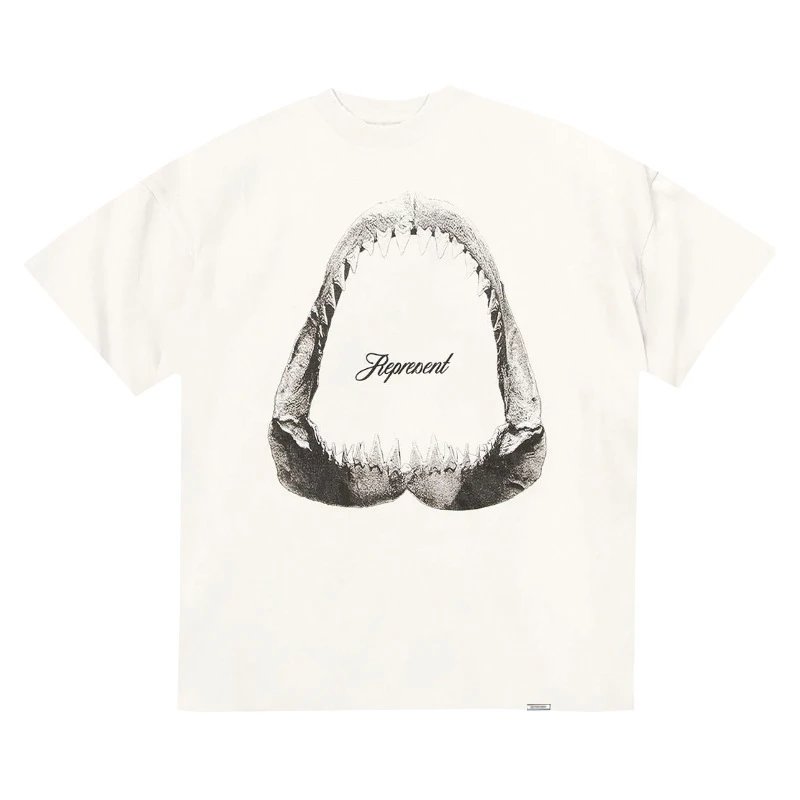 Washed Distressed American Retro Short-Sleeve T-Shirt photo 5