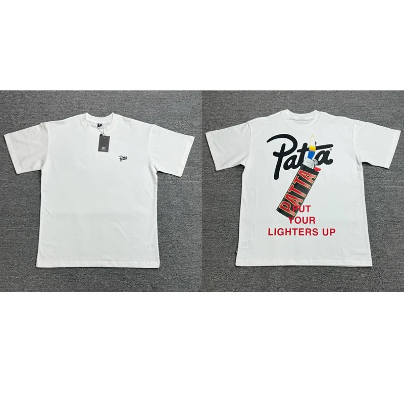 Patta American Letter Print Short Sleeve T-Shirt photo 6