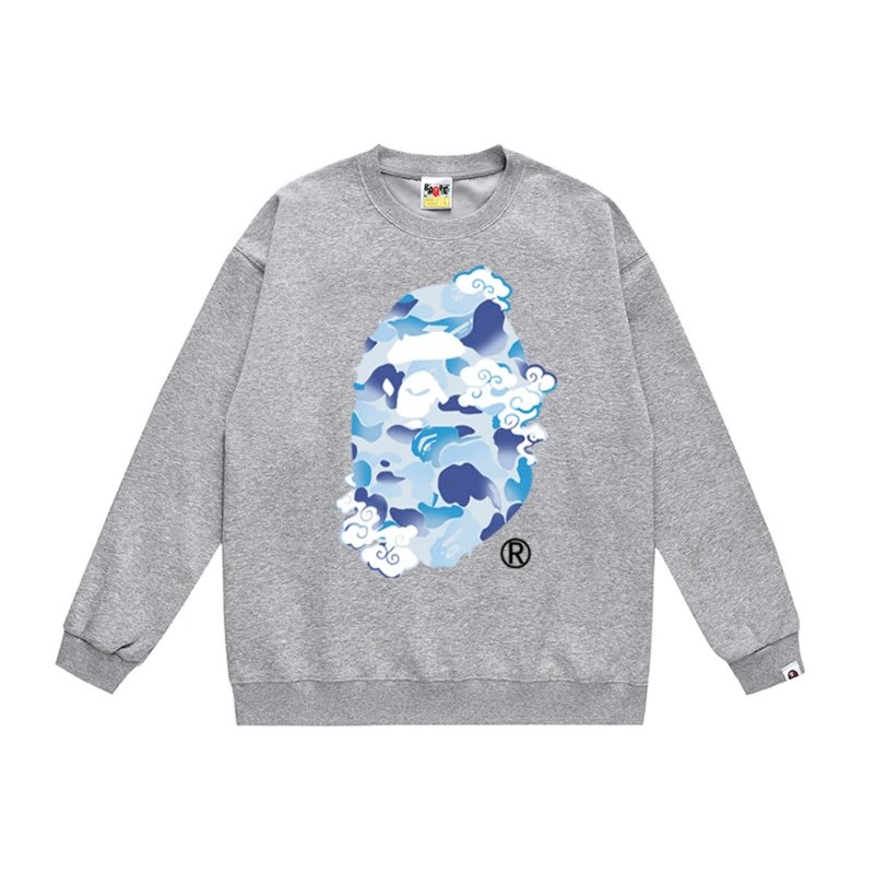 A Bathing Ape ABC Camo Black Graphic Sweatshirt
