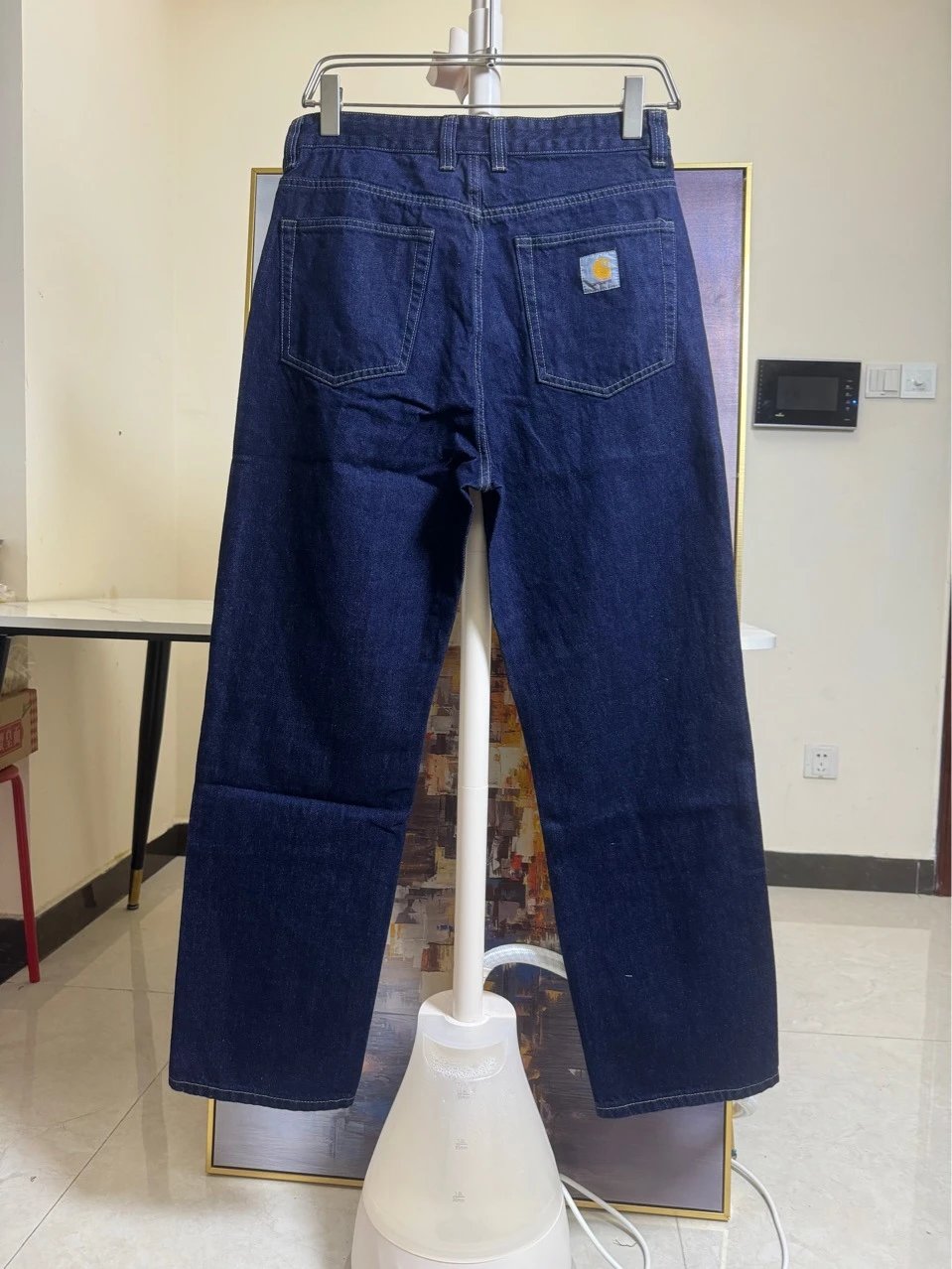 Carhartt Straight Fit Indigo Denim Jeans