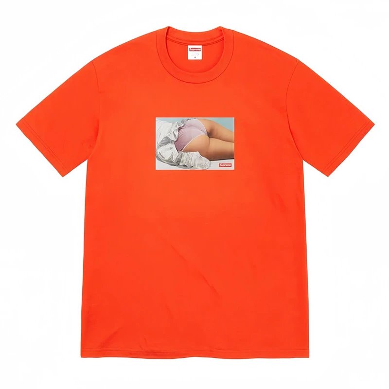 Supreme Photo Print White Graphic T-Shirt
