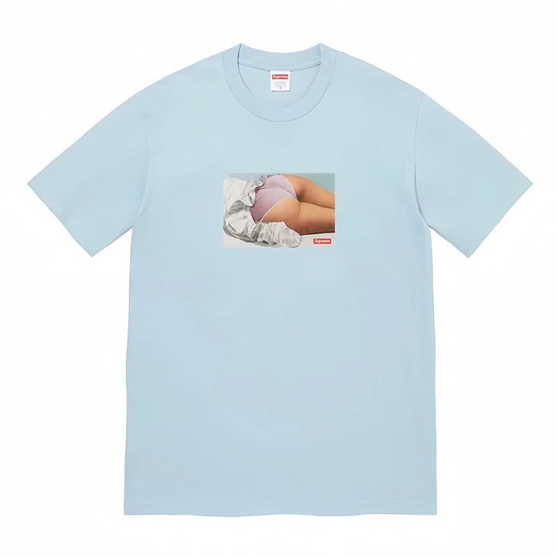 Supreme Photo Print White Graphic T-Shirt