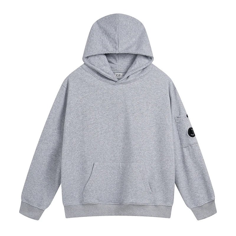 C.P. Company Black Goggle Hoodie Zip-Up Sweatshirt