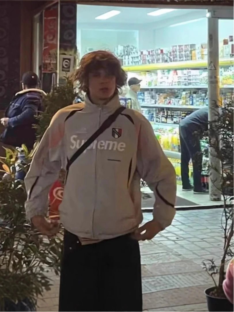 Supreme Umbro Black White Track Suit