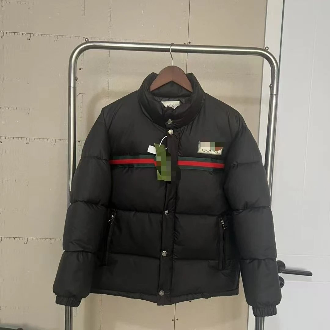 Cotton Jacket with Badges and Stripes