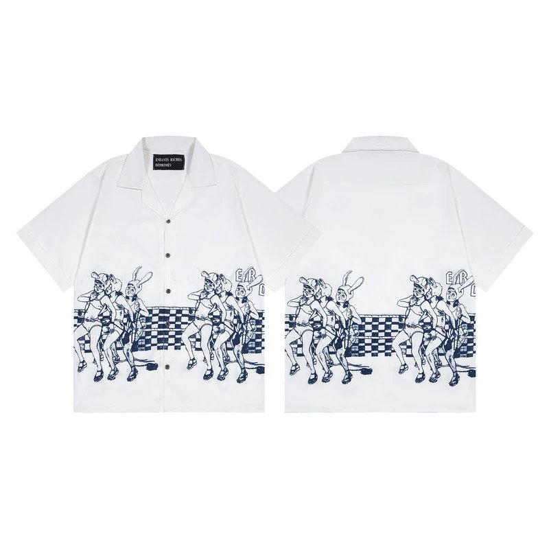 Enfants Riches Déprimés Short Sleeve Graphic Shirt