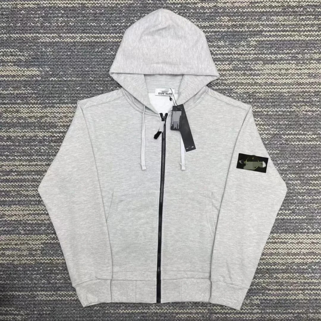 Unisex Solid Color Casual Sports Hooded Jacket photo 7