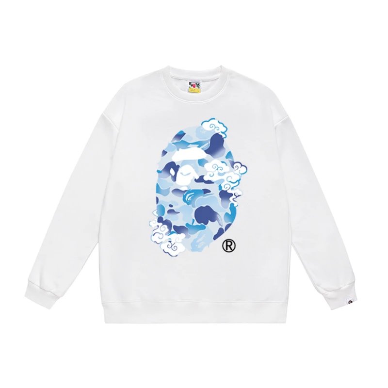 A Bathing Ape ABC Camo Black Graphic Sweatshirt