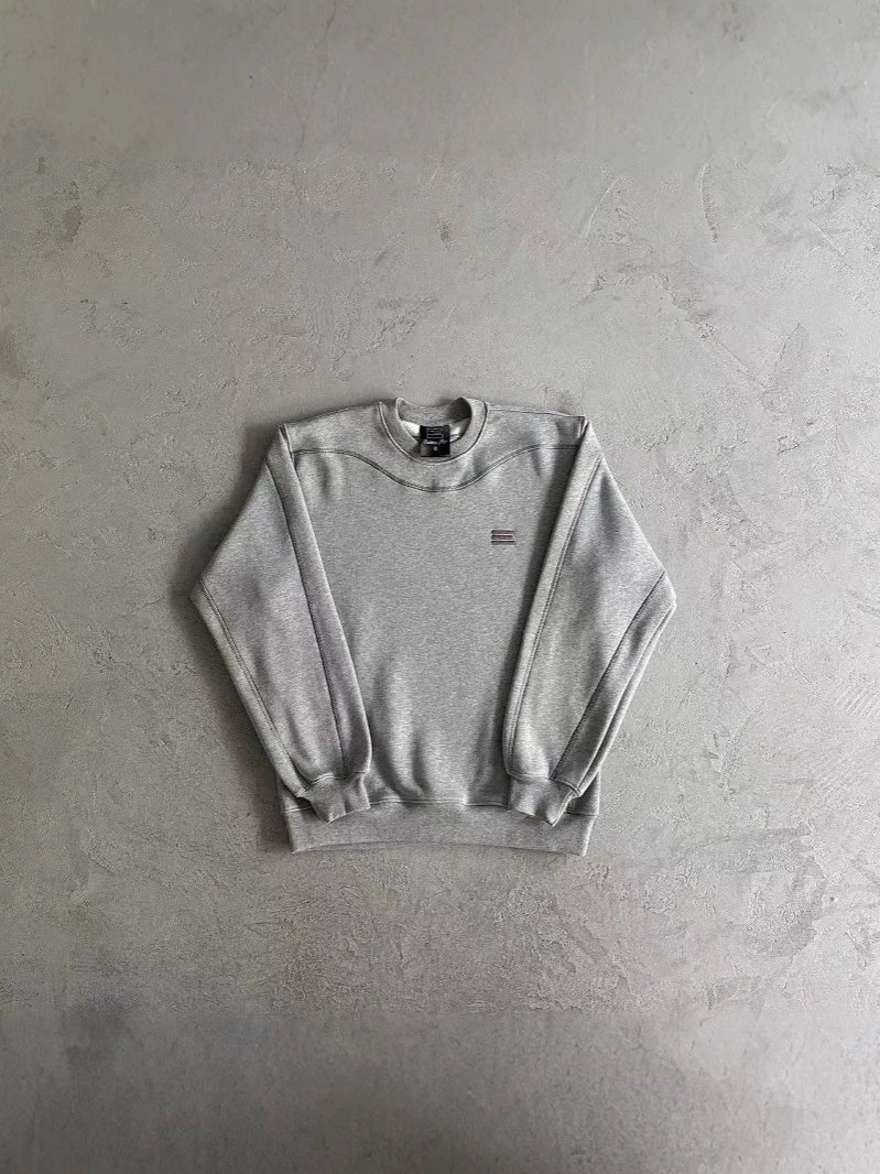Embroidered Sweatpants and Crew Neck Sweatshirt Set photo 2