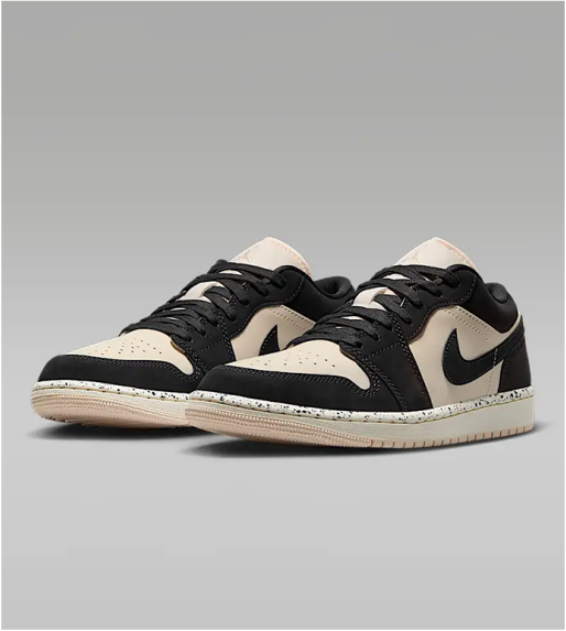 Air Jordan 1 Low Milk Tea Pink Black Basketball Shoes DC0774-003