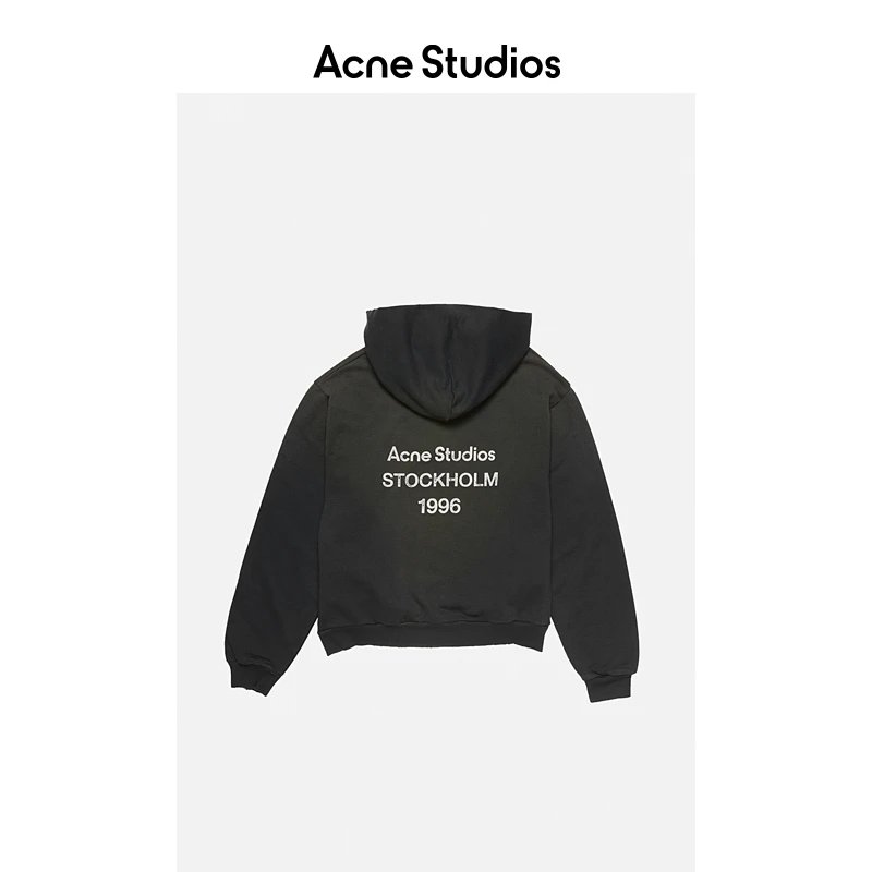 Acne Studios Stockholm 1996 Pink Oversized Hoodie