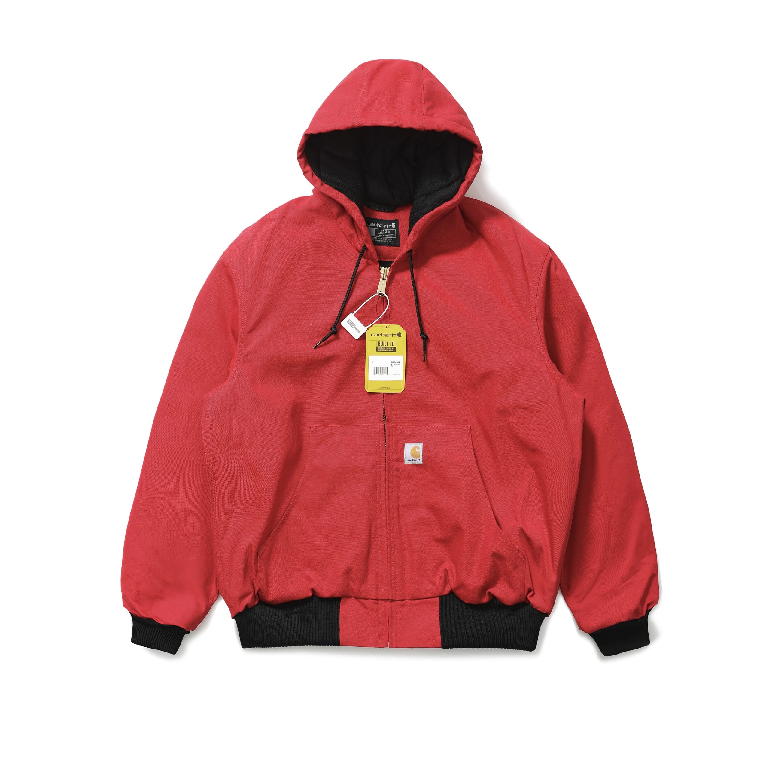 Carhartt classic hooded work jacket warm windproof autumn and winter coat
