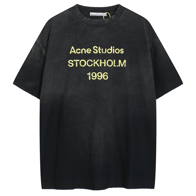 Acne Studios Stockholm 1996 Black Oversized T-Shirt