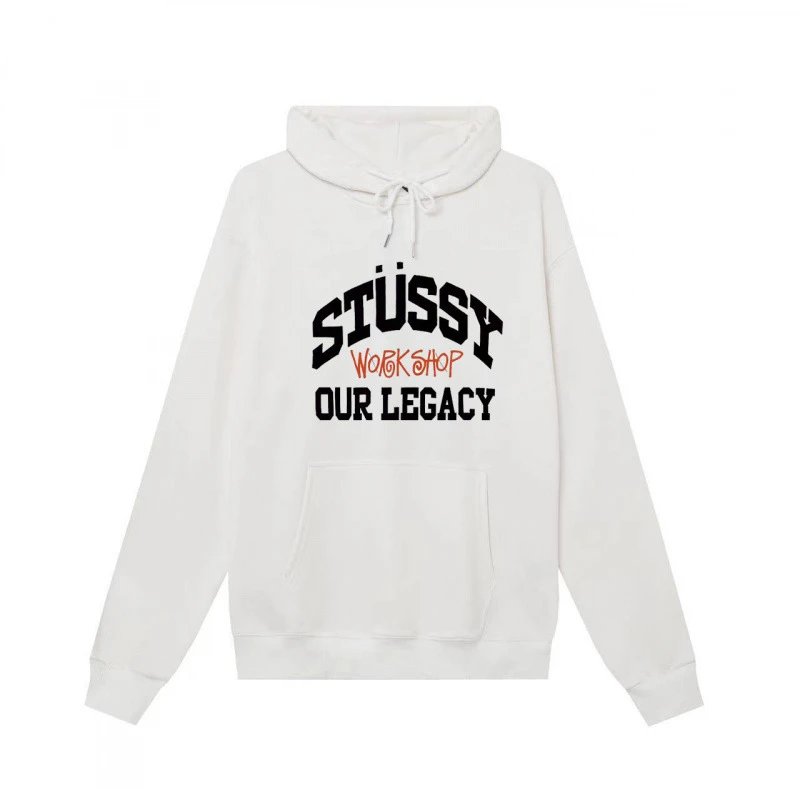 Stussy Nike Los Angeles Gray Hooded Sweatshirt