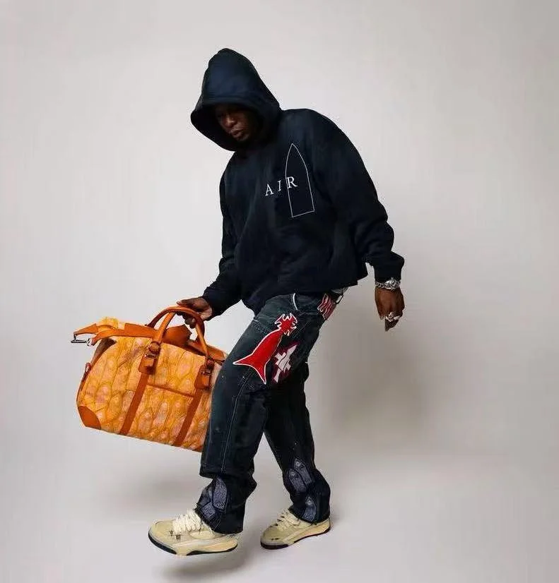 Air Black Hoodie wit