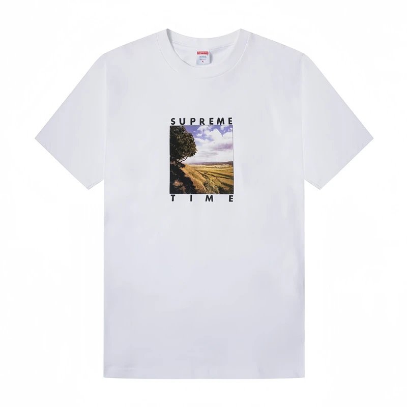 Supreme Photo Print White Graphic T-Shirt