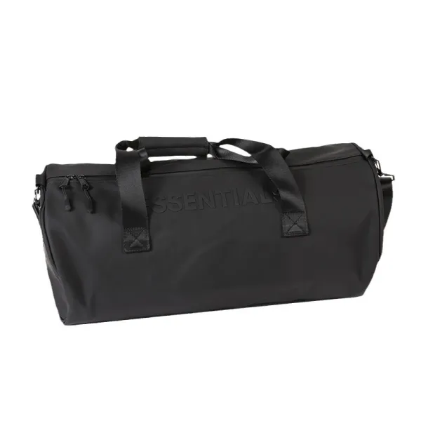 Essentials Duffle Bag Beige Dry-Wet Separation Gym Bag - 7