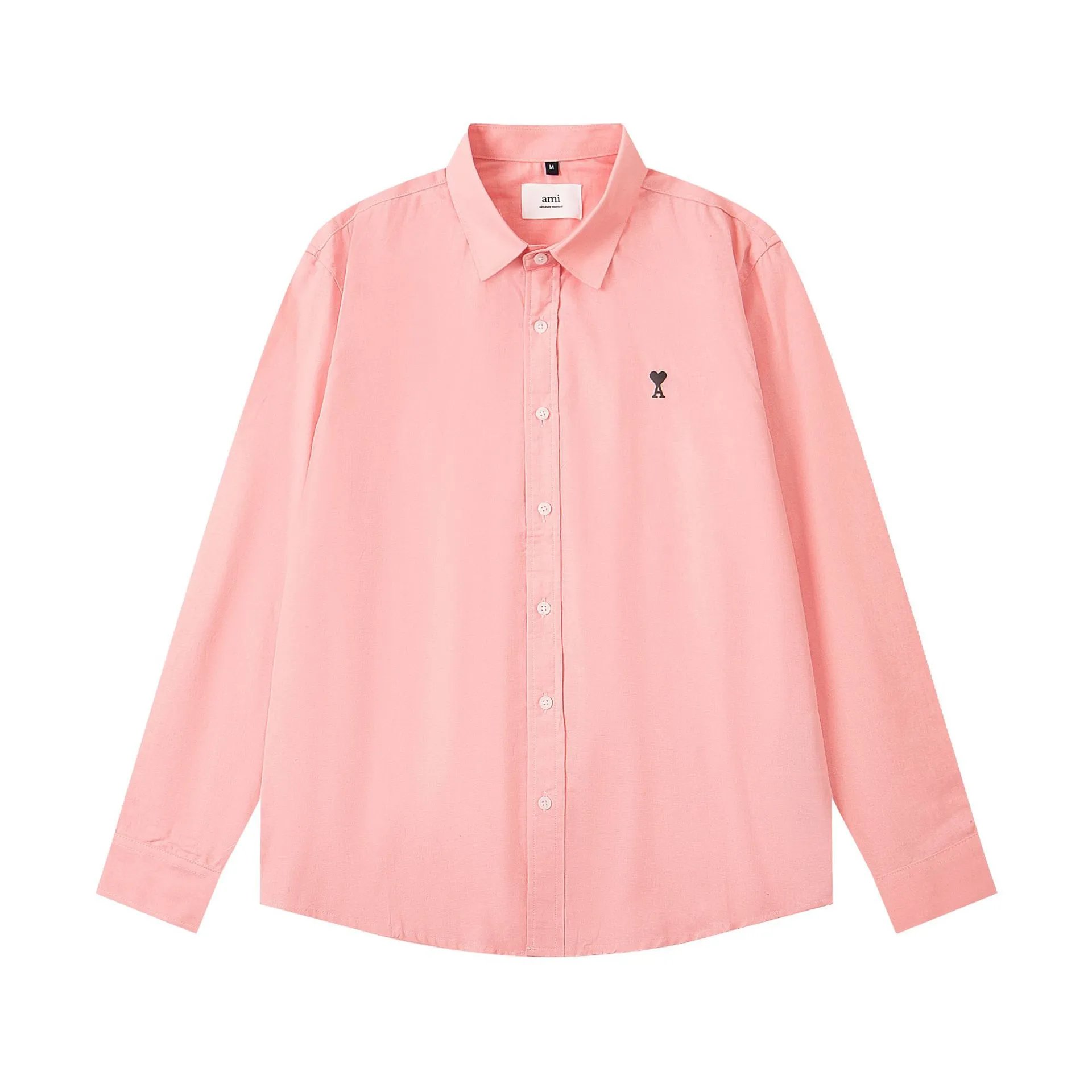 Ami Corduroy Black Button-Down Shirt