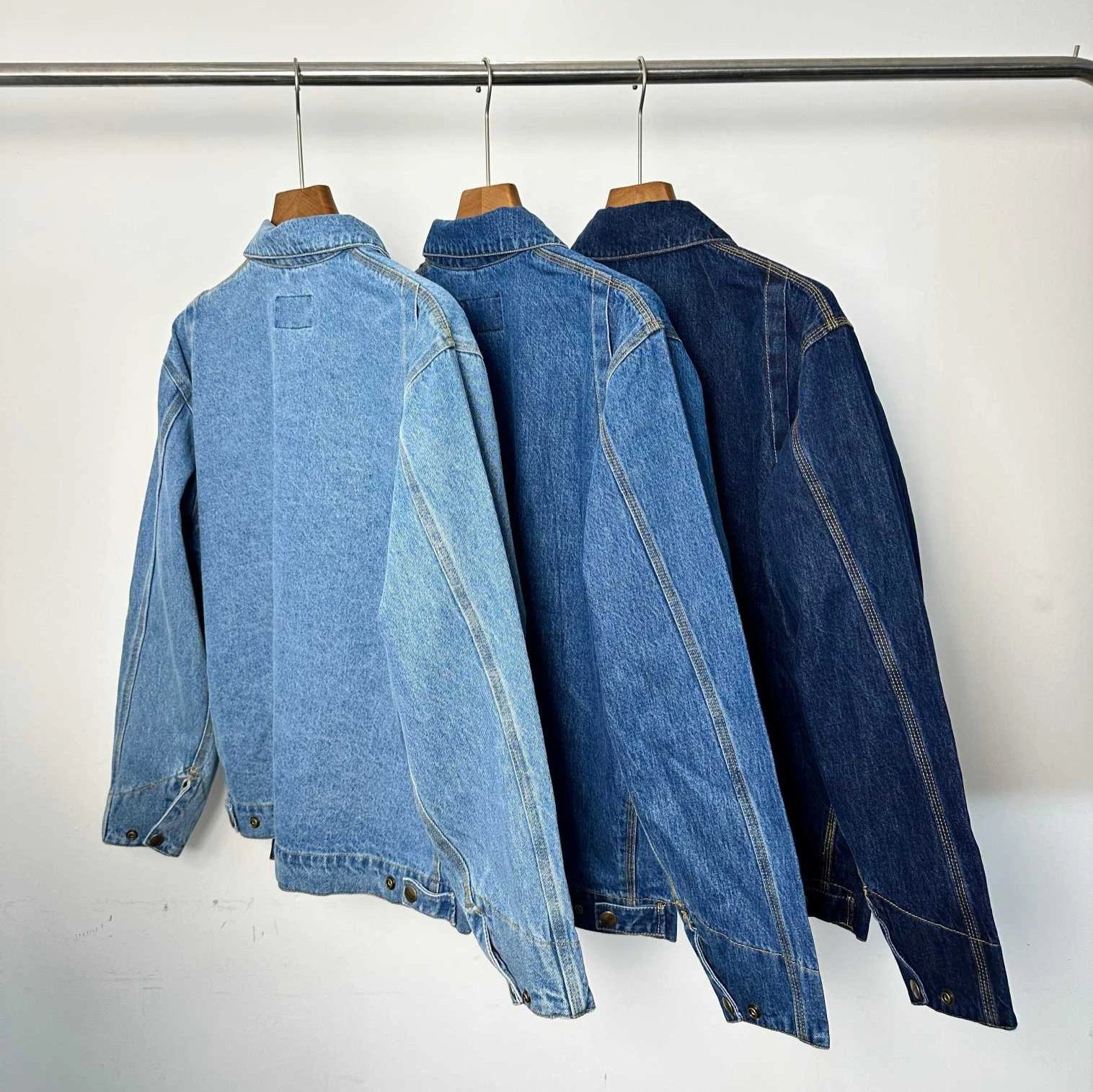 Carhartt Detroit Jacket Indigo Classic Denim Workwear