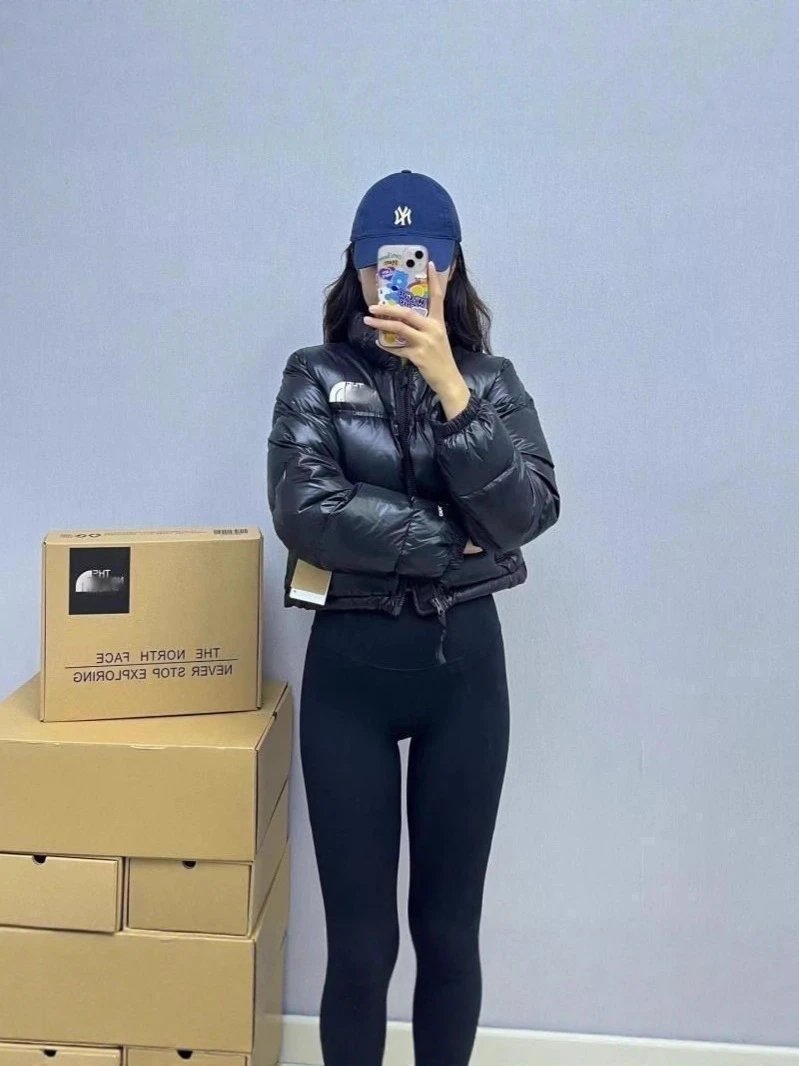 American Style Glossy Waterproof Winter Down Jacket photo 6