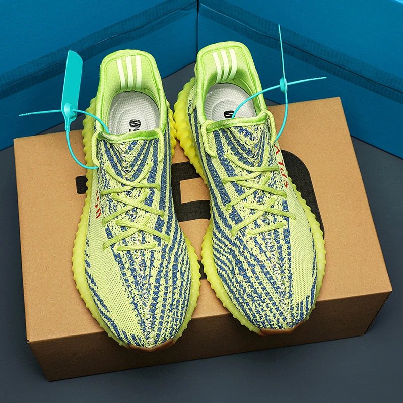 Adidas Yeezy Boost 350 Zebra White Casual Sneakers
