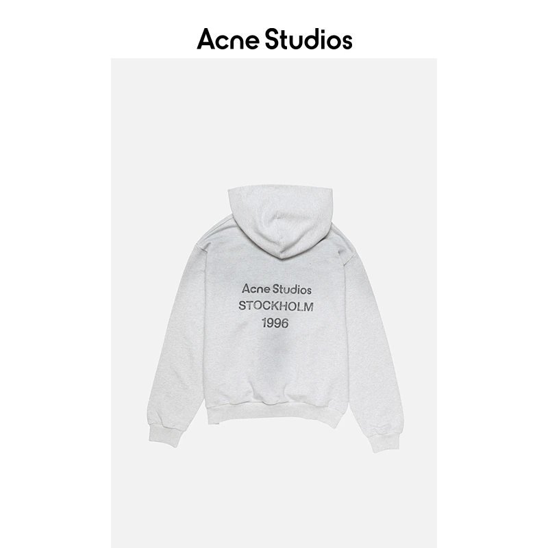Acne Studios Stockholm 1996 Pink Oversized Hoodie
