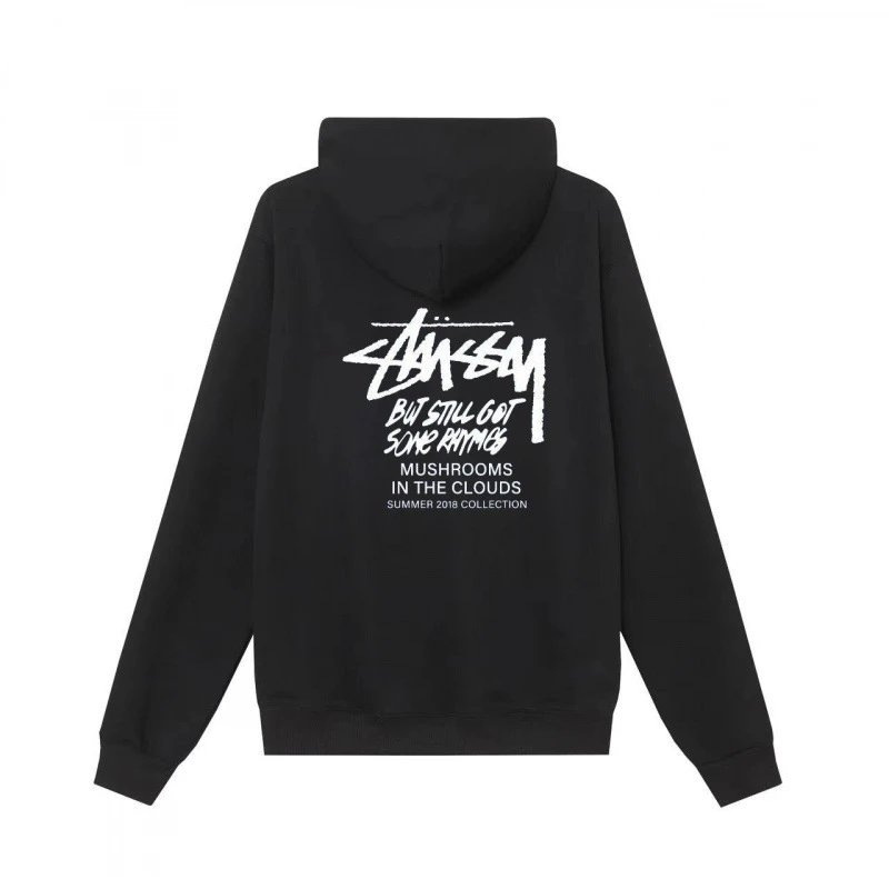 Stussy Nike Los Angeles Gray Hooded Sweatshirt